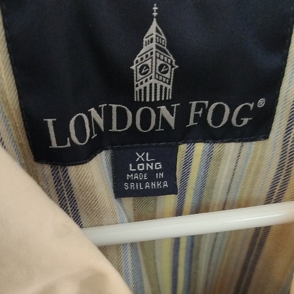 London Fog Tan Lightweight Relaxed Fit Jacket - Picture 2 of 5